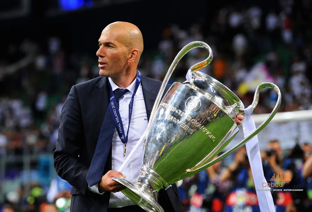 HLV vô địch C1 nhiều nhất: HLV Zinedine Zidane (3 lần)
