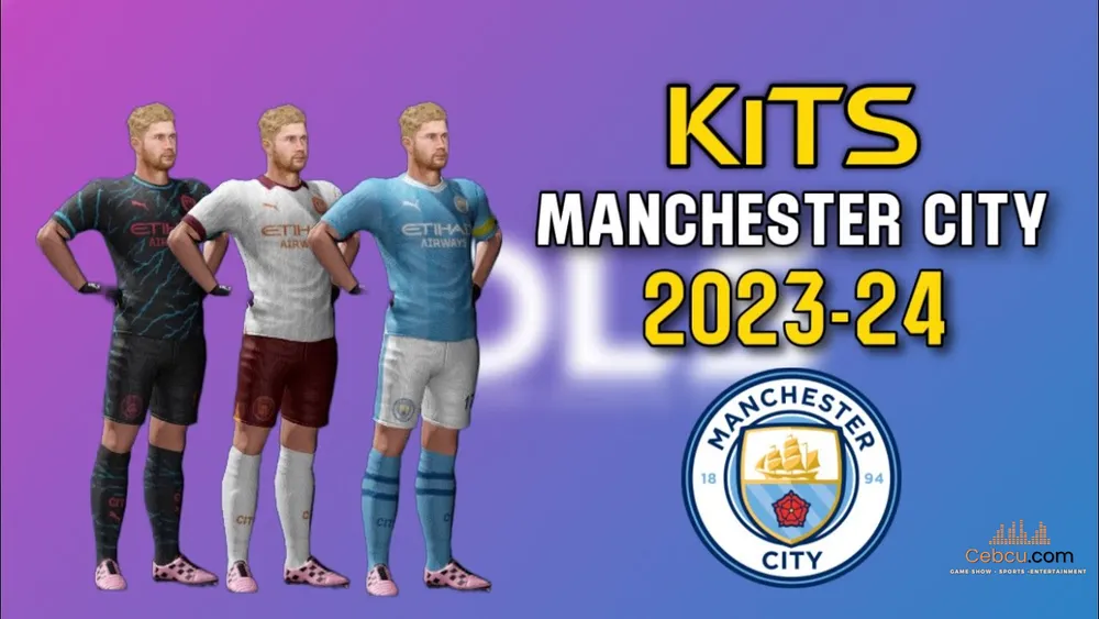 Kit bộ đồ thi đấu câu lạc bộ Manchester City sân nhà