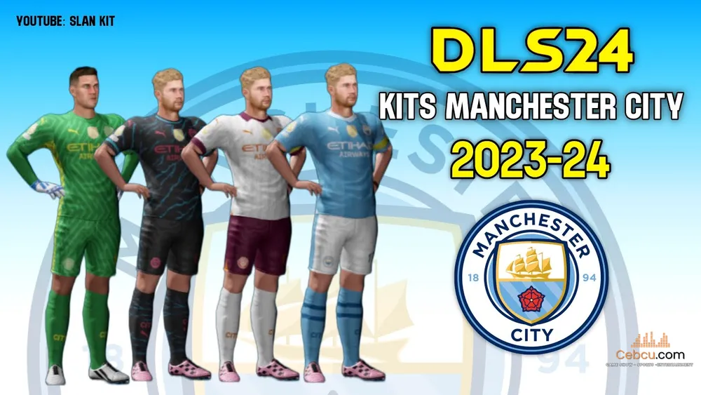 kit manchester city dream league soccer 2024 7