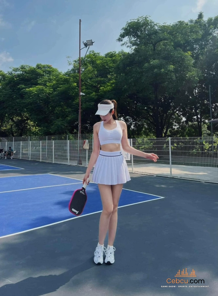 Hình ảnh gái xinh chơi Pickleball 14