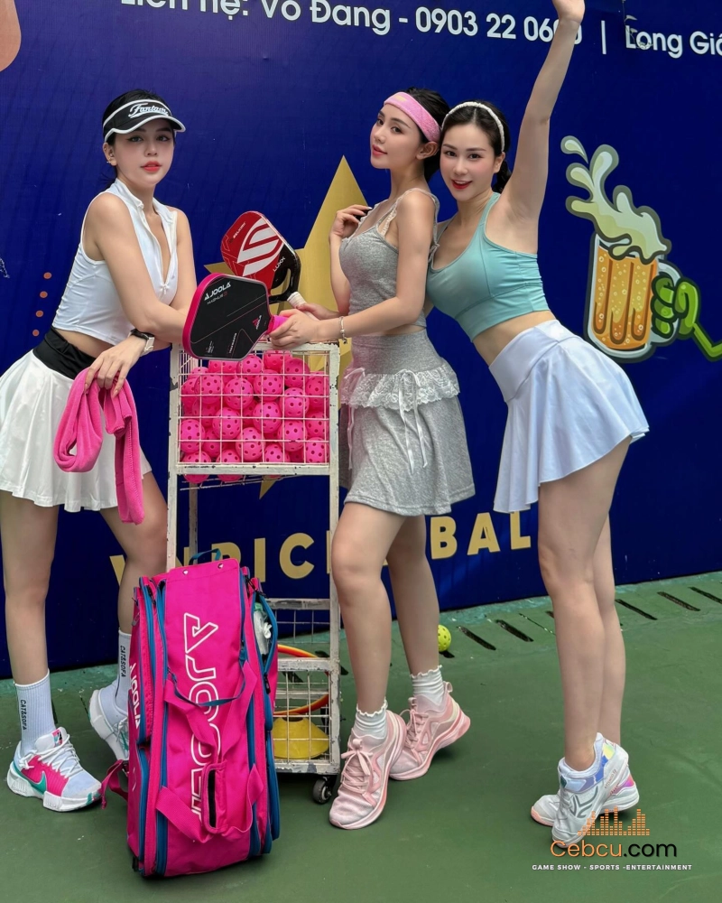 Ảnh hot girl chơi Pickleball 10