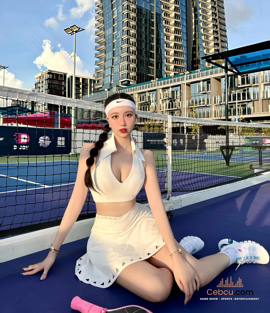 Ảnh gái xinh chơi Pickleball 3