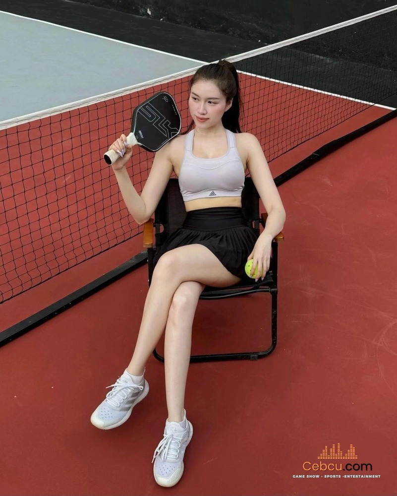 Ảnh hot girl chơi Pickleball 2